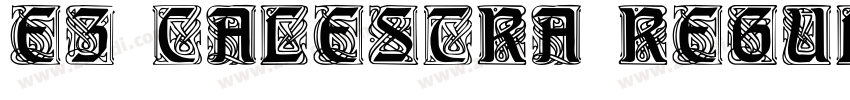 EZ Calestra Regular字体转换